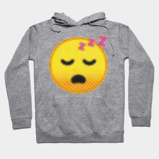 Emoji: Snoozing (Sleeping Face) Hoodie by Sinnfrey